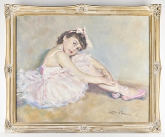 Pal Fried Ballerina Painting