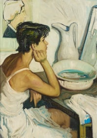 Jesus Mecko Casaus Washbasin Painting
