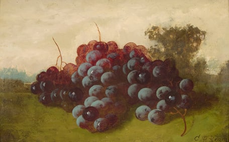 Cadurcis Ream Still Life Painting of Grapes