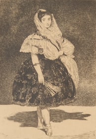 Edouard Manet "Lola de Valence" Etching