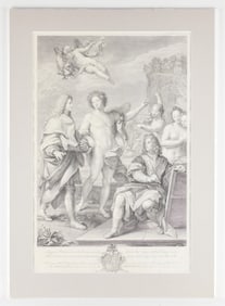 Carlo Faucci Mythical Engraving after Maratta