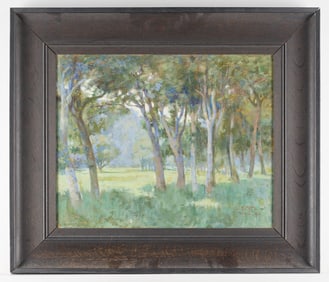 Elizabeth Bessie Curtis "Fairfax" Painting 1899