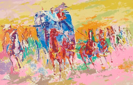 LeRoy Neiman "Homage to Remington" Print