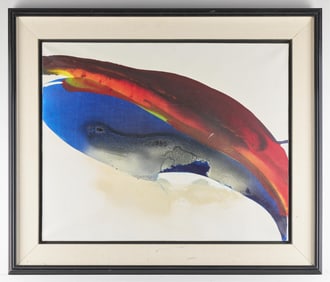 Paul Jenkins "Phenomena Mac in Town" Painting 1962