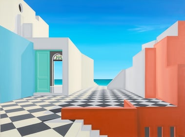 Humberto Calzada "Tyranny of Patience II" Painting