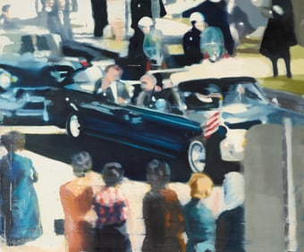 Christopher Brown "Zapruder" Painting 1995