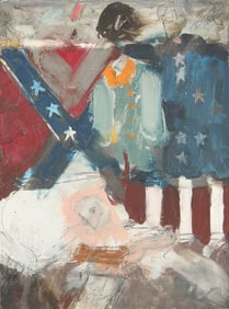Larry Rivers "The Last Civil War Veteran" Painting