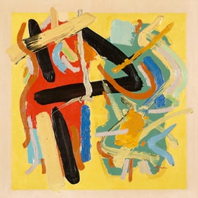 John Ferren Abstract Oil Painting 1963