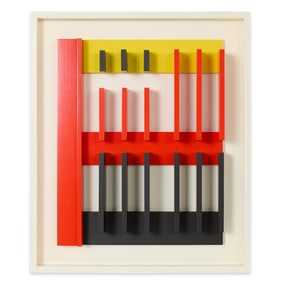 Charles Biederman Paris #13 Wall Sculpture 1937