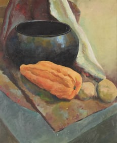 Charles Biederman Still Life Oil Painting 1928