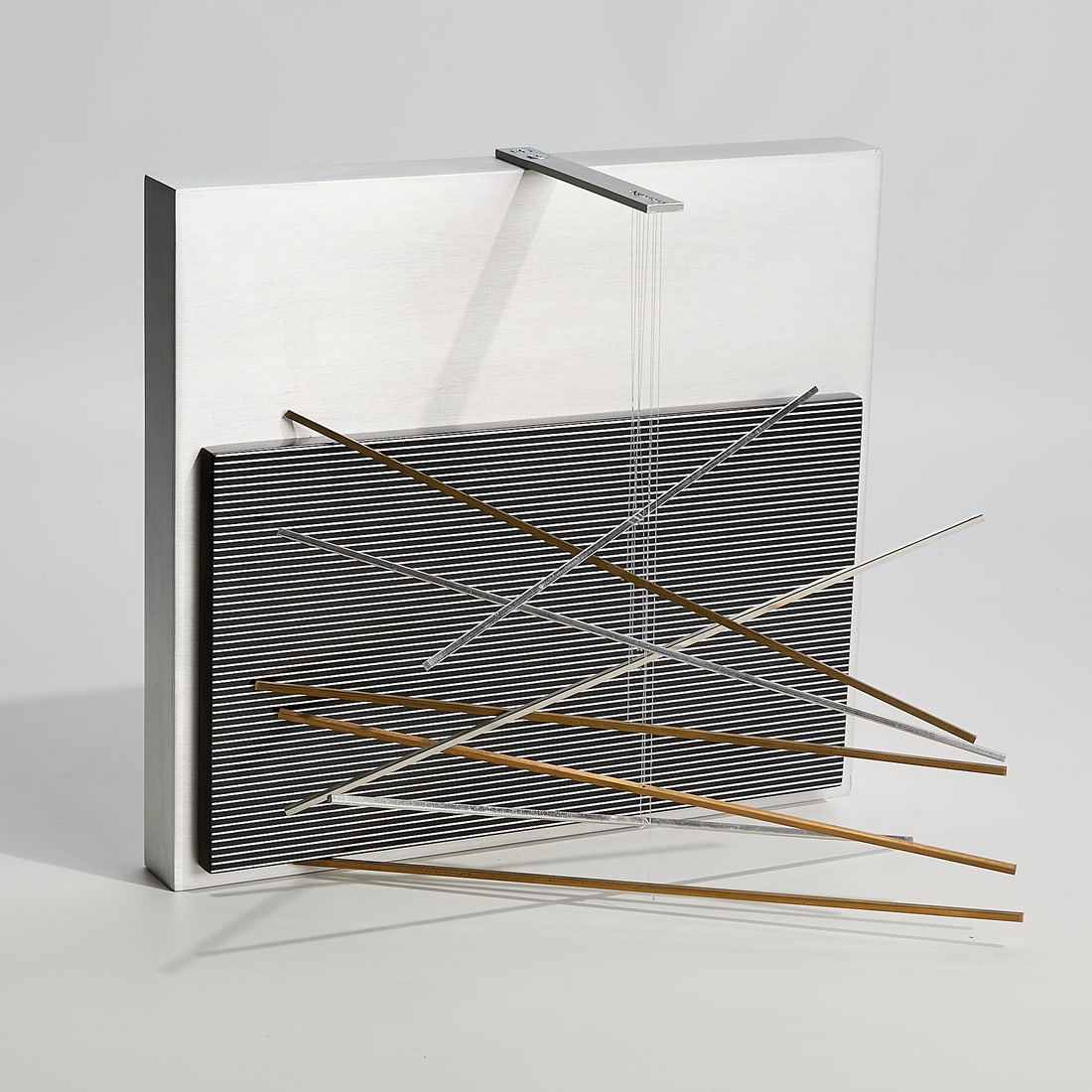 Jesus Rafael Soto "Vibrations Metalliques" 1969 (1 of 6)