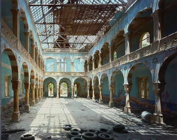 Robert Polidori "Temple of David, Beirut" Photo