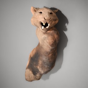 Daisy Youngblood Ceramic "Tiger" Sculpture 1993
