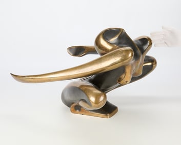 Bob Bennett "Morning Sun" Bronze Sculpture 1981