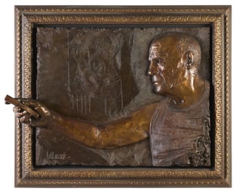 Bill Mack "Picasso" Bonded Bronze Sculpture