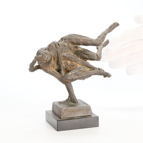 Paul Granlund "Two Figures I" Bronze 1959