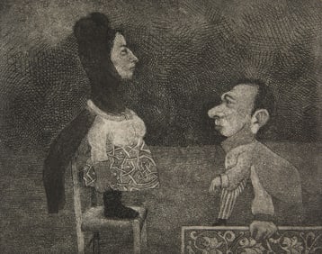 Ramiro Martinez Plasencia "El Juramento" Print