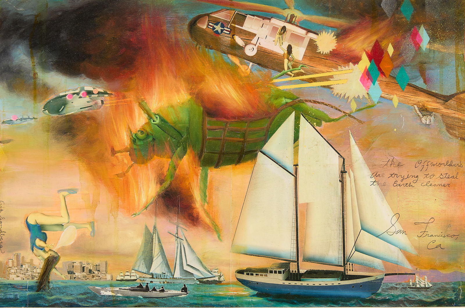 Eric Mark Sandberg Mixed Media Artwork (1 of 5)