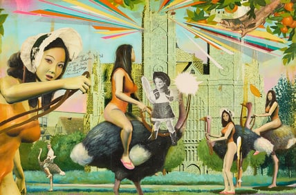 Eric Mark Sandberg Mixed Media Artwork