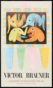 Victor Brauner Alexandre Iolas Exhibition Poster