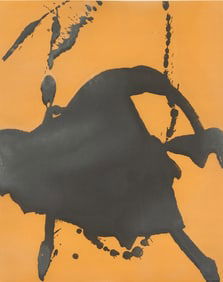 Robert Motherwell "Gesture I (State I)" Print 1977