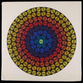 Ivan Picelj "Cyclophoria" Serigraph 1972