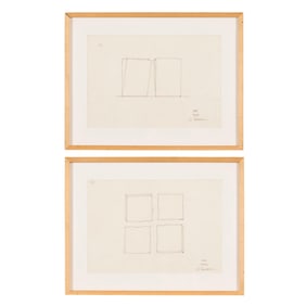 2 Ulrich Ruckriem "Texas" Drawings