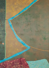 William Weegee "There's a Hole..." Mixed Media