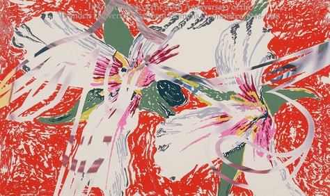 James Rosenquist Brandeis Women's Committee Print