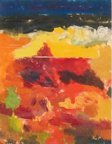 Orval Dillingham Abstract Oil Painting