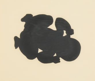 Antony Gormley "Bearing Light" Woodcut 1990