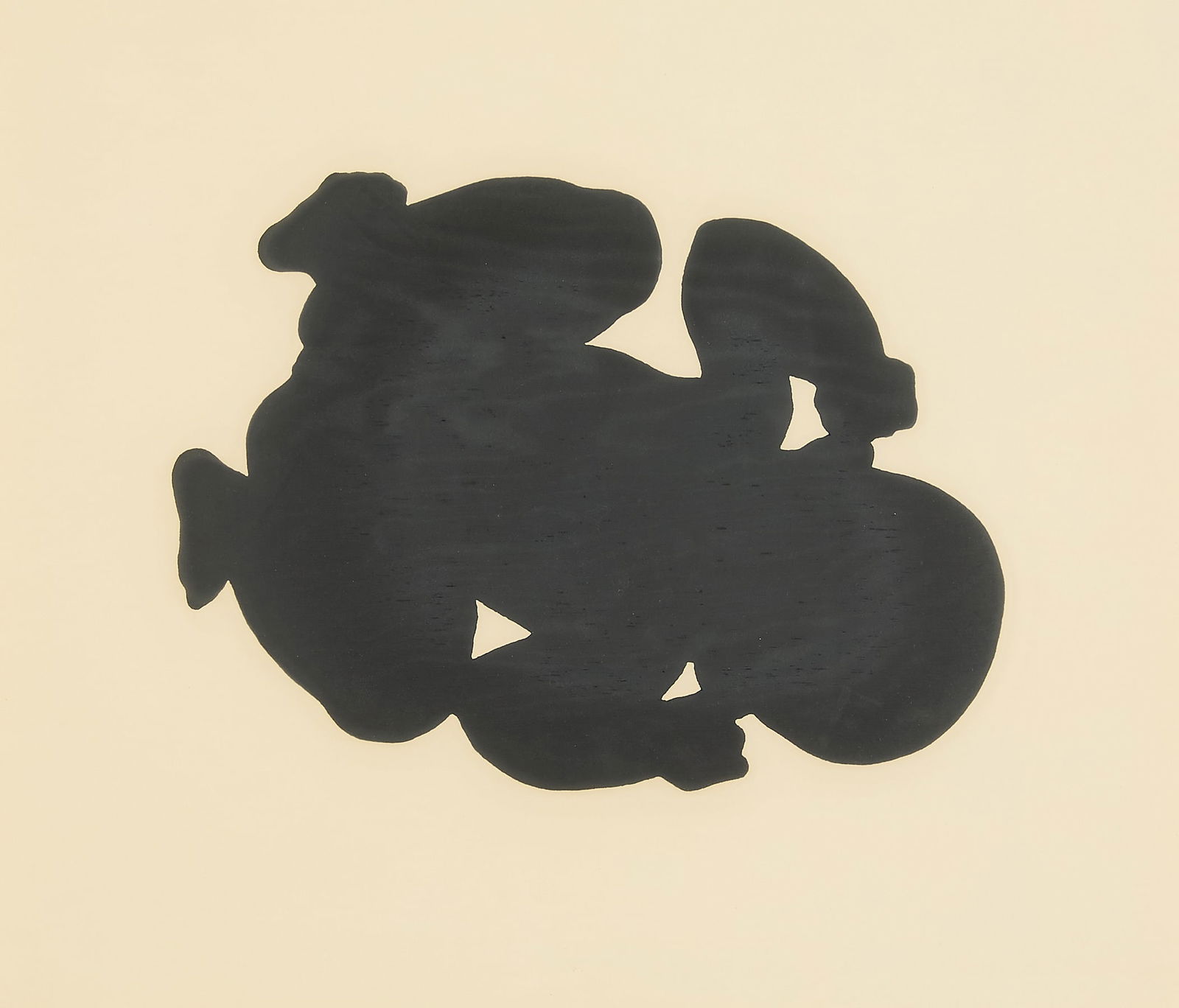 Antony Gormley "Bearing Light" Woodcut 1990: Sir Antony Mark David Gormley OBE RA (British, b. 1950). Woodcut on paper titled "Bearing Light," 1990. Label from Bliss Fine Art Services along the verso. From an suite of 12, edition 12/30.Provenanc