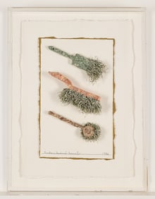 Barton Lidice Benes "Brushes" Mixed Media