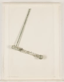 Barton Lidice Benes "Cricket (Green)" Mixed Media
