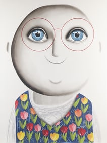 Raphaelle Seguin "Emile" Acrylic on Canvas Painting