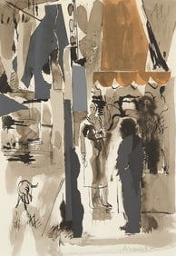 Bernard Patrick Arnest Collage of Street