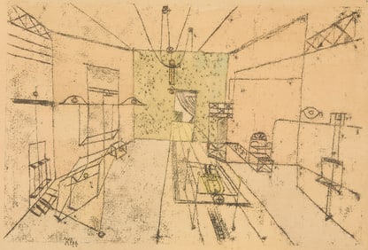 Paul Klee "Perspectives Hallucinantes" Print