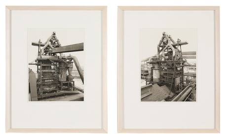 2 Bernd & Hilla Becher "Hochofen" Prints