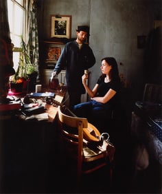 Tom Hunter "Glass of Wine" Cibachrome