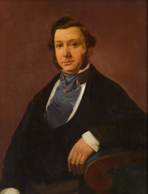19th c. Continental School Portrait of a Gentleman