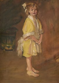 Aft. Cecilia Beaux "Harriet Sears Amory" Portrait