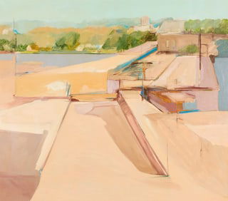 James Conaway Urban Landscape #1 Painting