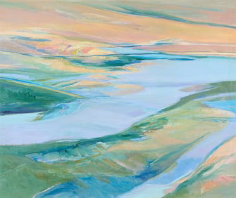 James Conaway Aerial Landscape #10 Painting