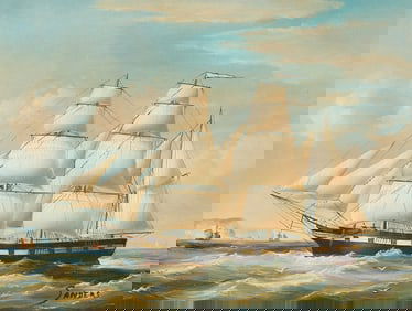 Robert Sanders Marine Painting