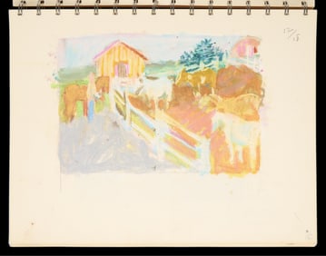 Cameron Booth Sketchbook ca. 1960s