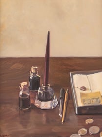 Mark Balma Stationery Set Oil Painting