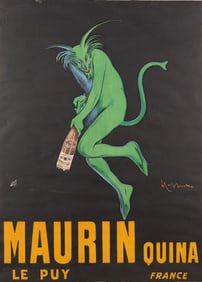 Maurin Quina French Aperitif Advertisement Poster