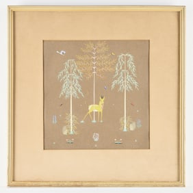 Pop Chalee Merina Lujan Pronghorn Painting