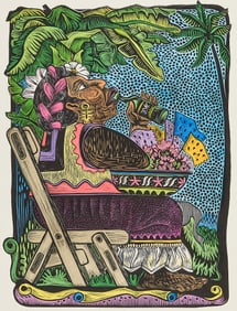 Modesto Bernardo "Teca" Lithograph