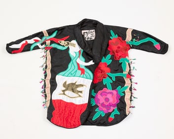 Judith Roberts "La Coleccion" Patchwork Coat